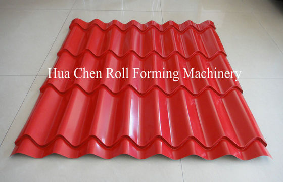 टाइल की छत की चादर बनाने की मशीन