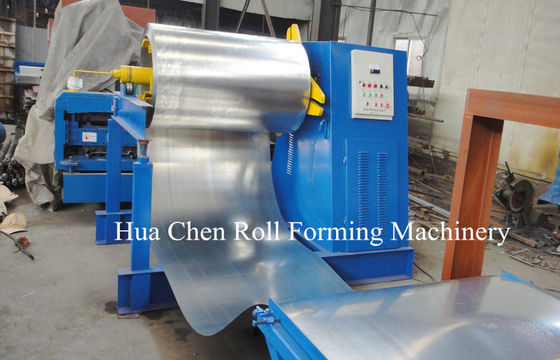 पीएलसी कंट्रोल के साथ एल्युमिनियम रूफिंग शीट ट्रिमडेक प्रोफाइल रोल बनाने की मशीन