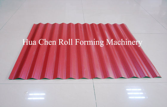 उच्च दक्षता डबल परत डेक रोल बनाने मशीनें / छत शीट रोल बनाने मशीन