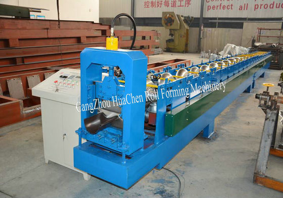 धातु के लिए क्रोम मढ़वाया नाली रोल बनाने की मशीन इस्पात पैनल जस्ती