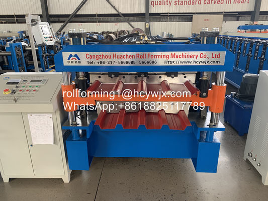 आईबीआर दीवार और छत शीट डबल परत रोल बनाने की मशीन मंगोलिया शैली