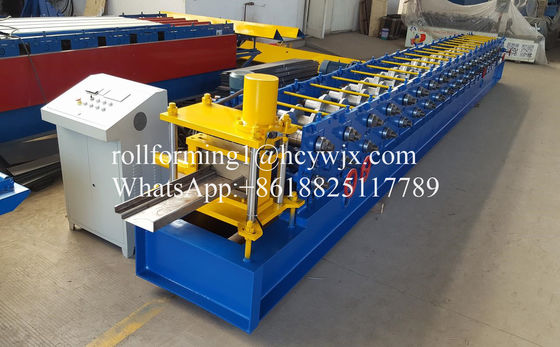 धातु खिड़की फ्रेम PLC 0.8 मिमी स्टील डोर फ्रेम बनाने की मशीन