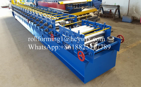 धातु खिड़की फ्रेम PLC 0.8 मिमी स्टील डोर फ्रेम बनाने की मशीन