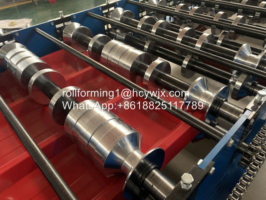 Aluzinc TR4/TR5/TR6 धातु शीट छत रोल बनाने की मशीन