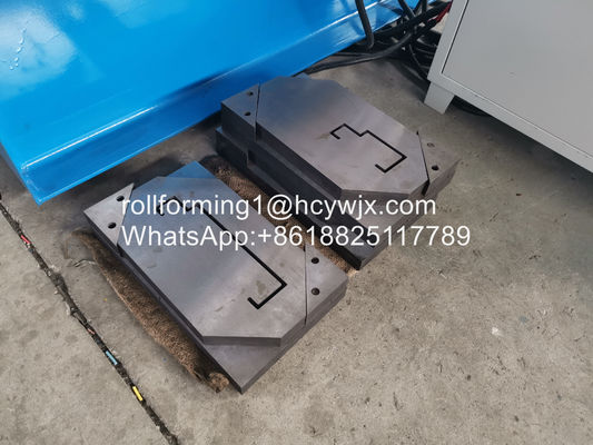 15KW चीन ड्राइविंग पीएलसी कंट्रोल डोर फ्रेम रोल बनाने की मशीन