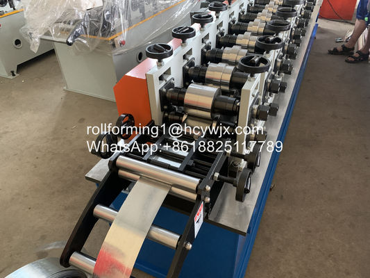 ओमेगा प्रोफाइल 220v 60hz कोल्ड रोल बनाने की मशीन