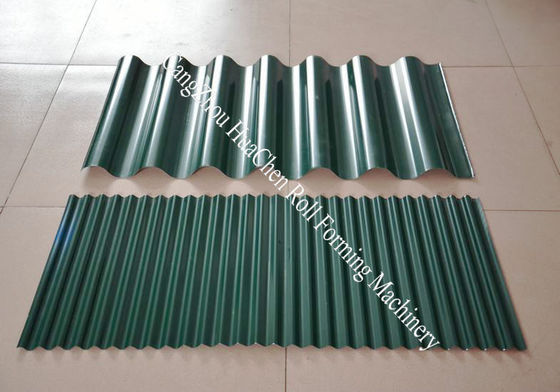 PLC नियंत्रण स्वत: स्टील डबल लेयर रोल मशीन उच्च क्षमता गठन