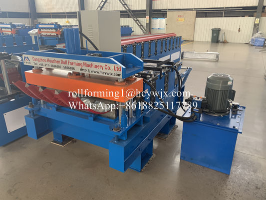 घुमावदार कोने के लिए बुल नोज क्रैकिंग मेटल रोलफॉर्मर