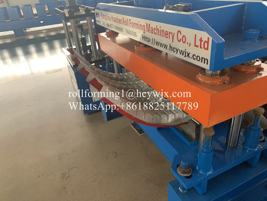 घुमावदार कोने के लिए बुल नोज क्रैकिंग मेटल रोलफॉर्मर